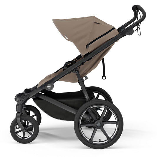 Thule Urban Glide 4-Wheel All-Terrain Stroller with Magnetic Buckle - Tinted Taupe - 10101997