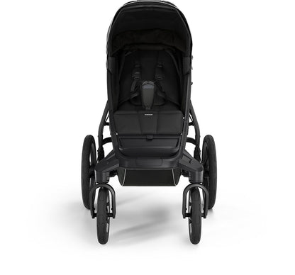 Thule Urban Glide 4-Wheel All-Terrain Stroller + Bassinet Bundle - Black - 10101976-20110754