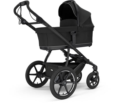 Thule Urban Glide 4-Wheel All-Terrain Stroller + Bassinet Bundle - Black - 10101976-20110754