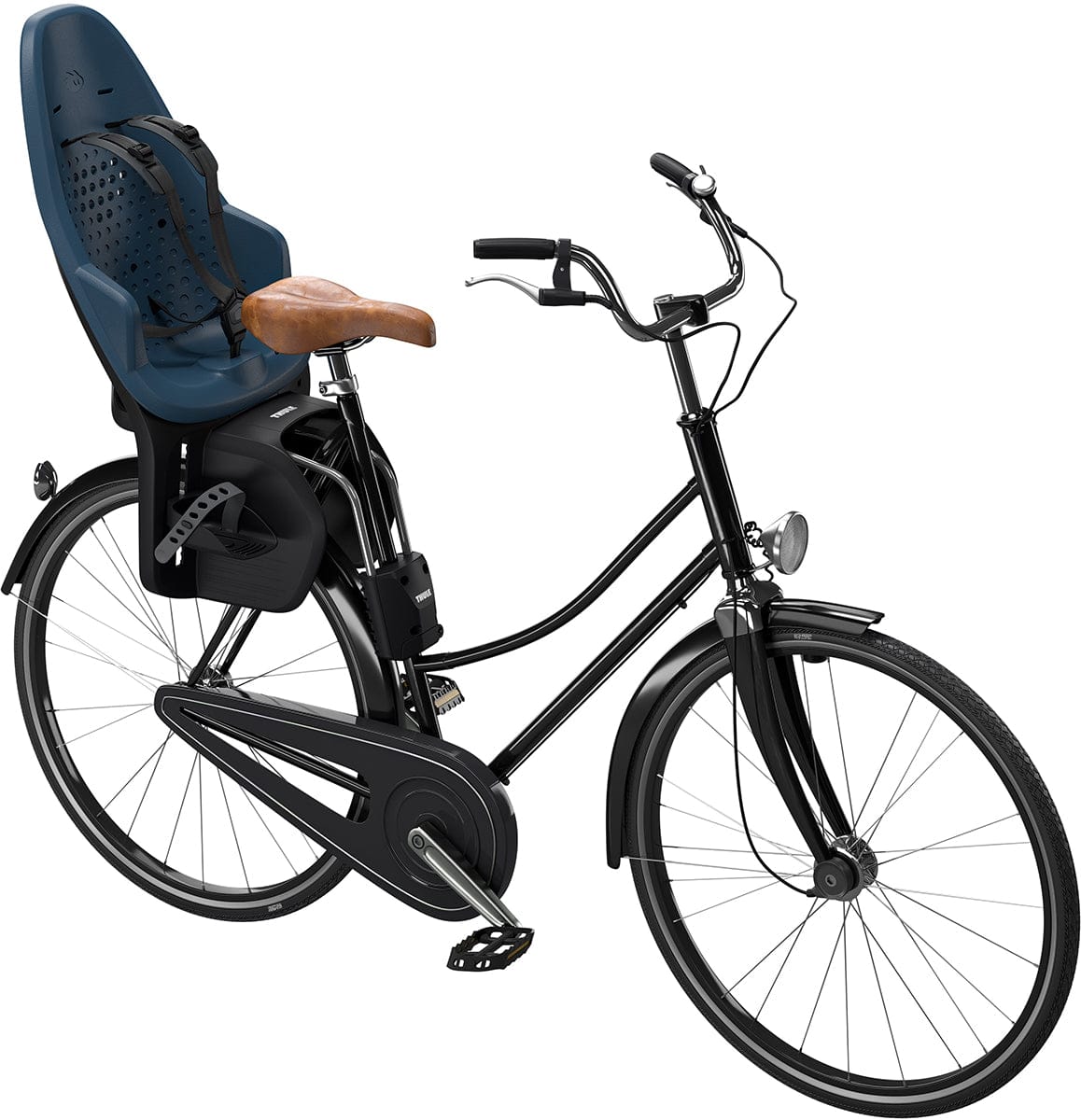 Thule Yepp Maxi 2 Frame Mounted Child Bike Seat - Majolica Blue - 12021302