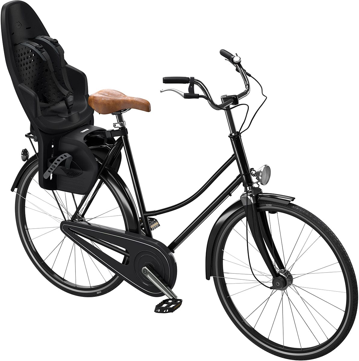 Thule Yepp Maxi 2 Rack Mounted Child Bike Seat - Midnight Black - 12021201
