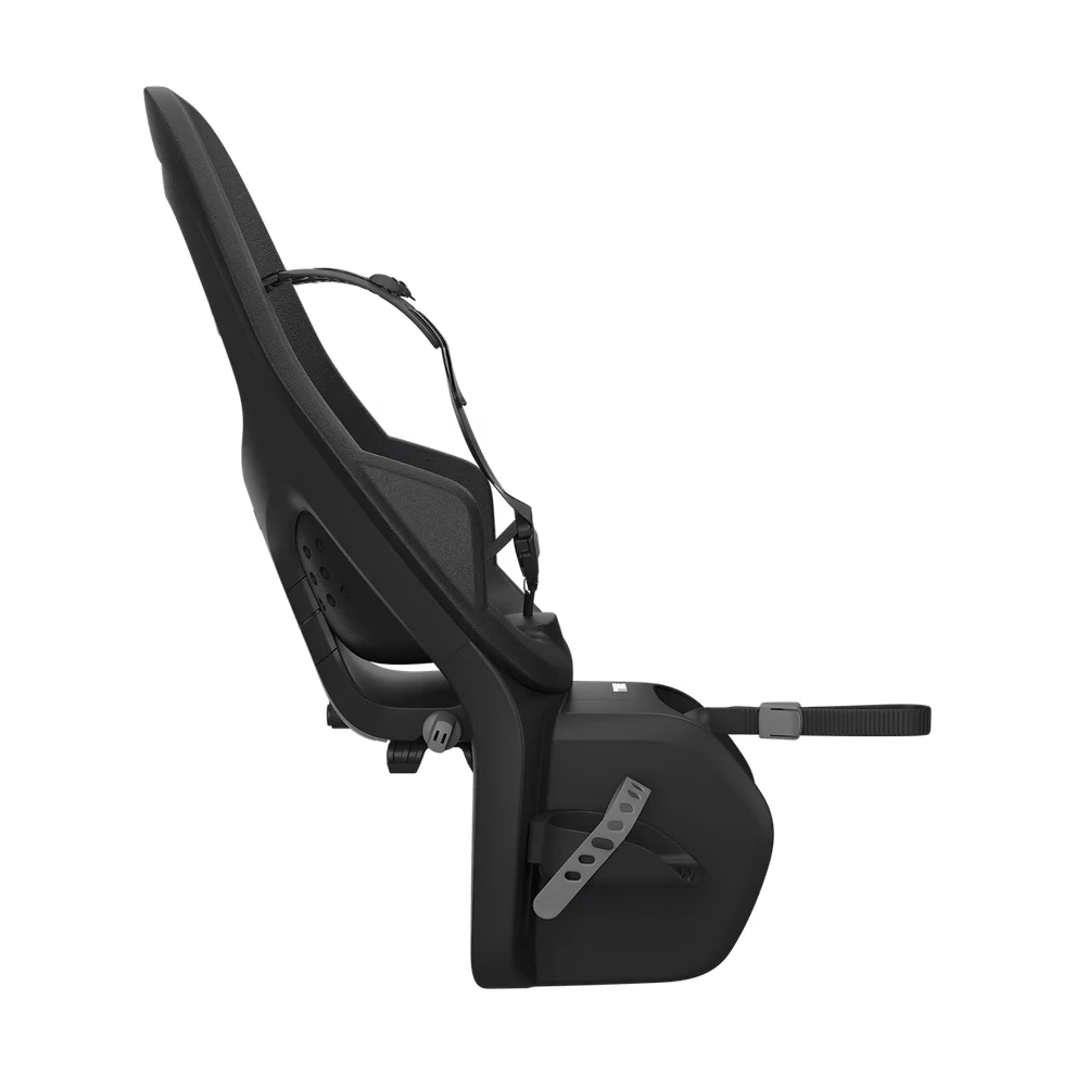 Thule Yepp Maxi 2 Rack Mount Child Bike Seat + Delight 2 Rear Light Bundle - Black