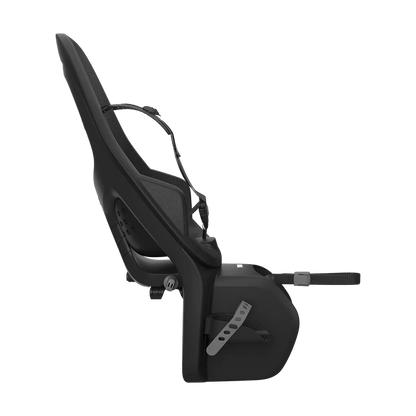 Thule Yepp Maxi 2 Rack Mount Child Bike Seat + Delight 2 Rear Light Bundle - Black