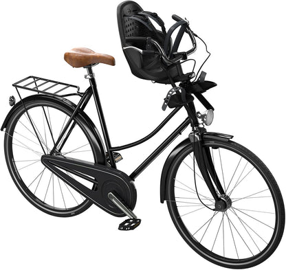 Thule Yepp Mini 2 Front Mounted Child Bike Seat - Midnight Black - 12021101