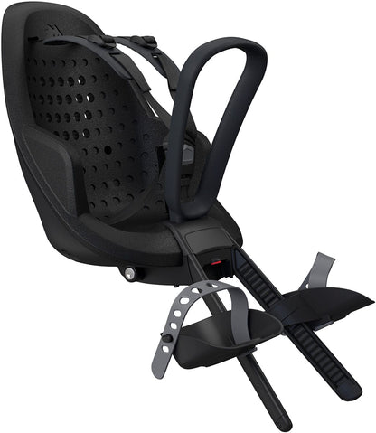 Thule Yepp Mini 2 Front Mounted Child Bike Seat - Midnight Black - 12021101