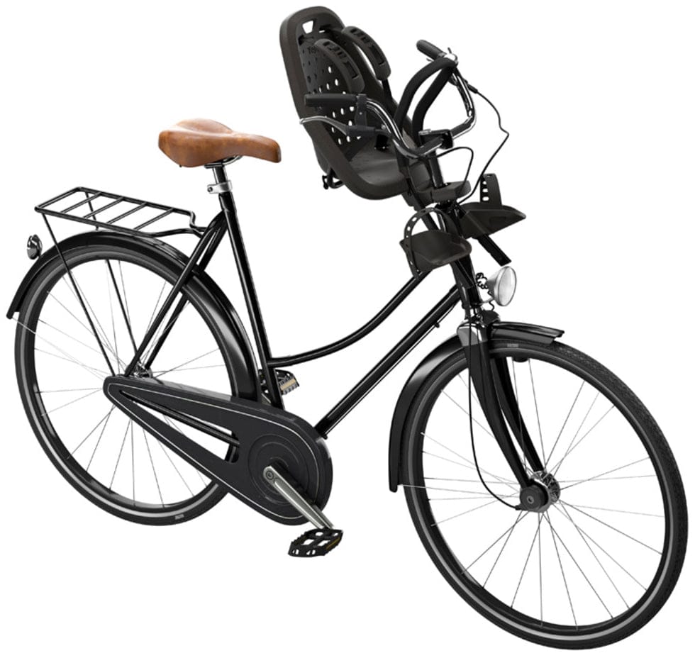 Thule Yepp Mini Front Mounted Child Bike Seat - Black - 12020101