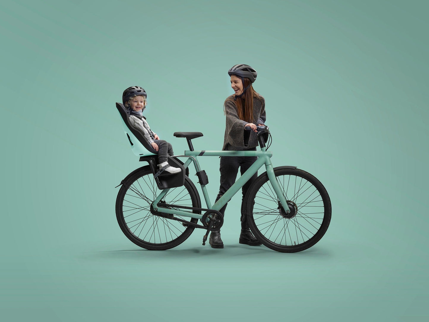 Thule Yepp Nexxt 2 Maxi Frame Mount Child Bike Seat - Mint - 12080255