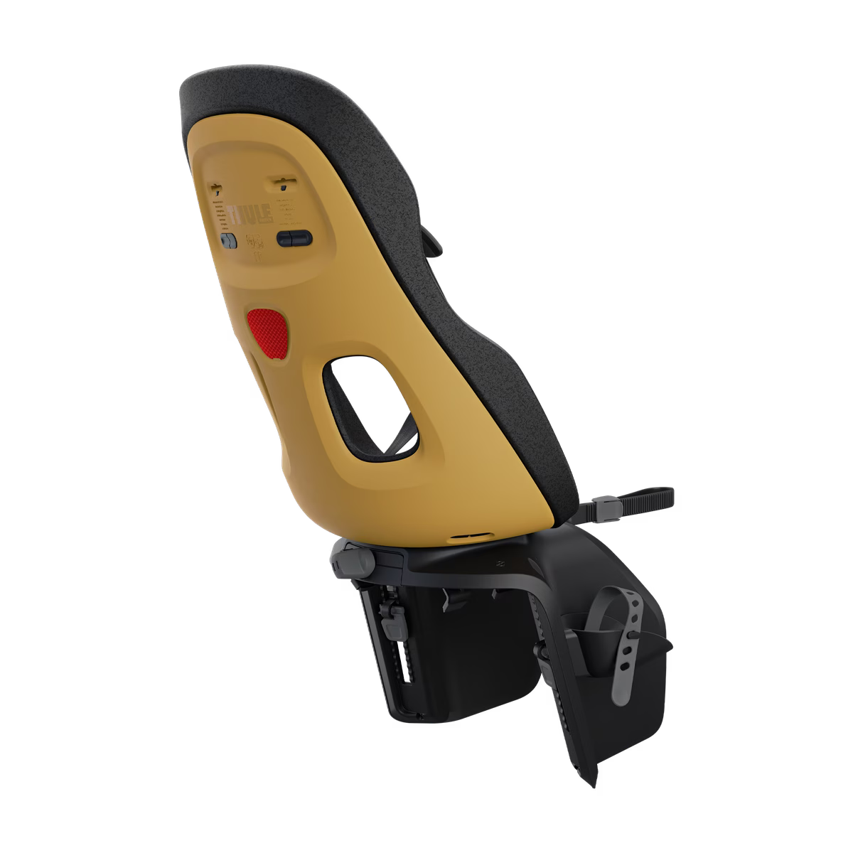 Thule Yepp Nexxt 2 Maxi Rack Mount Child Bike Seat - Burnished Yellow - 12081304