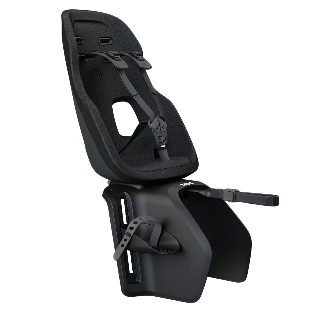 Thule Yepp Nexxt 2 Maxi Rack Mount Child Bike Seat - Midnight Black Black - 12081301
