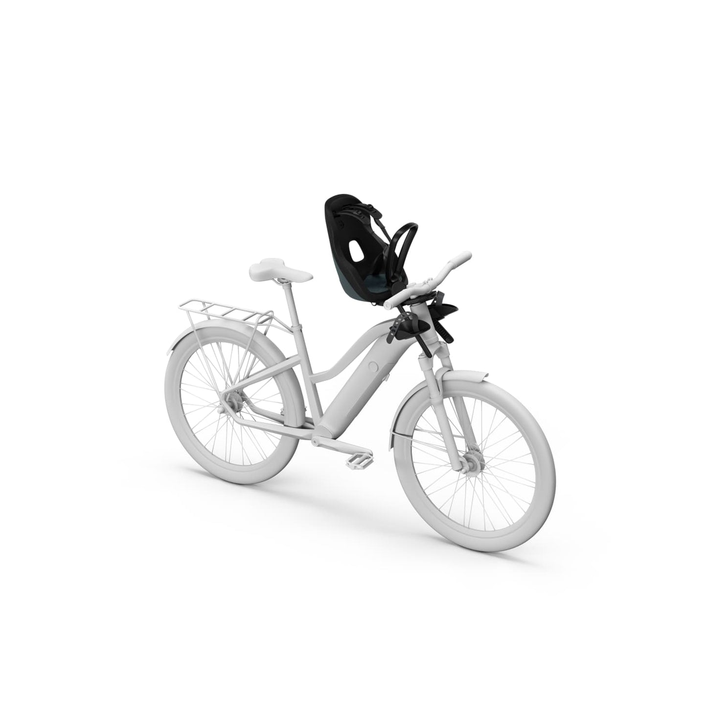 Thule Yepp Nexxt 2 Mini Front Mount Child Bike Seat - Dark Slate - 12081102