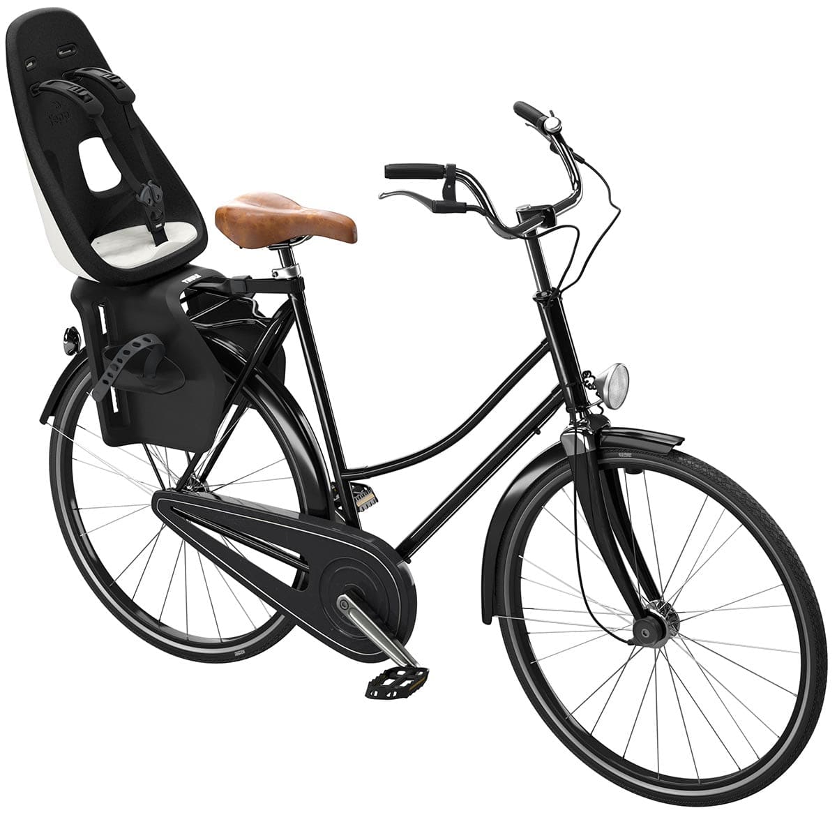 Thule Yepp Nexxt Maxi Rack Mounted Child Bike Seat - Snow White