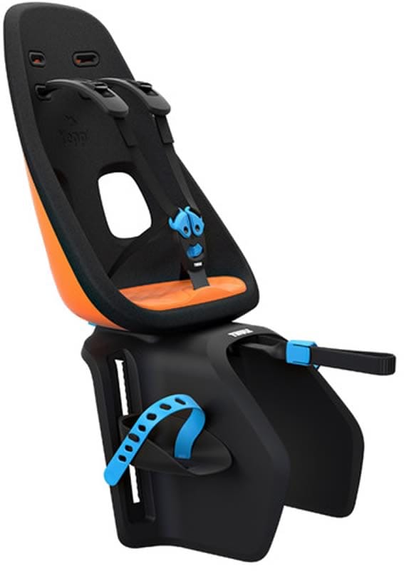 Thule Yepp Nexxt Maxi Rear-Mounted Child Bike Seat - Vibrant Orange