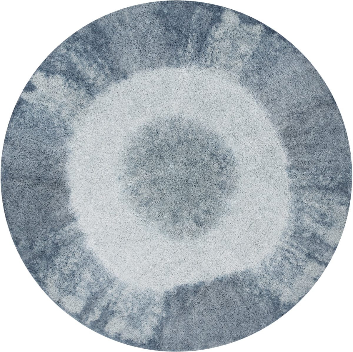 Lorena Canals Tie-Dye Rug - Vintage Blue (4' 11'') - C-TIE-VINTBL