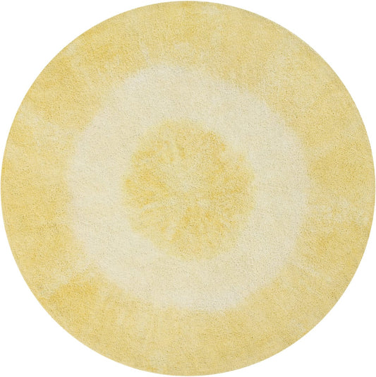 Lorena Canals Tie-Dye Rug - Yellow (4' 11'') - C-TIE-Y