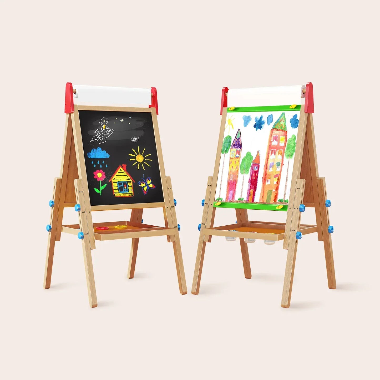 Tiny Land® 3-in-1 Art Easel for Kids - WT0006