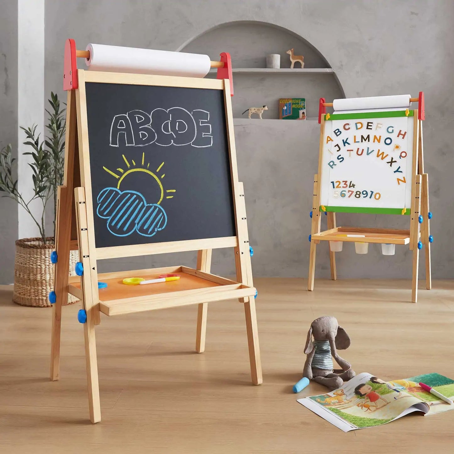 Tiny Land® 3-in-1 Art Easel for Kids - WT0006