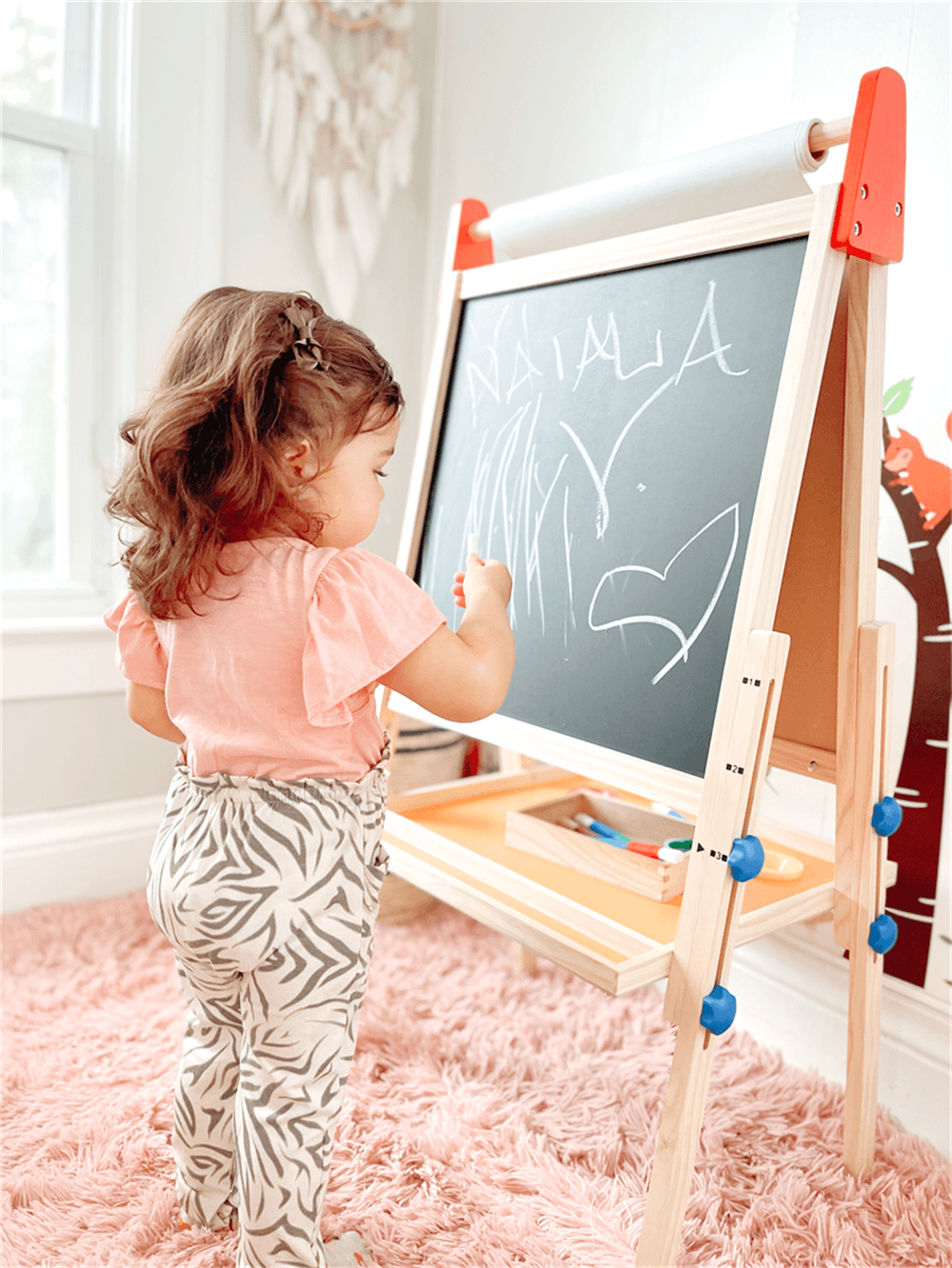 Tiny Land® 3-in-1 Art Easel & Paper Roll Set - WT0006-BDL01