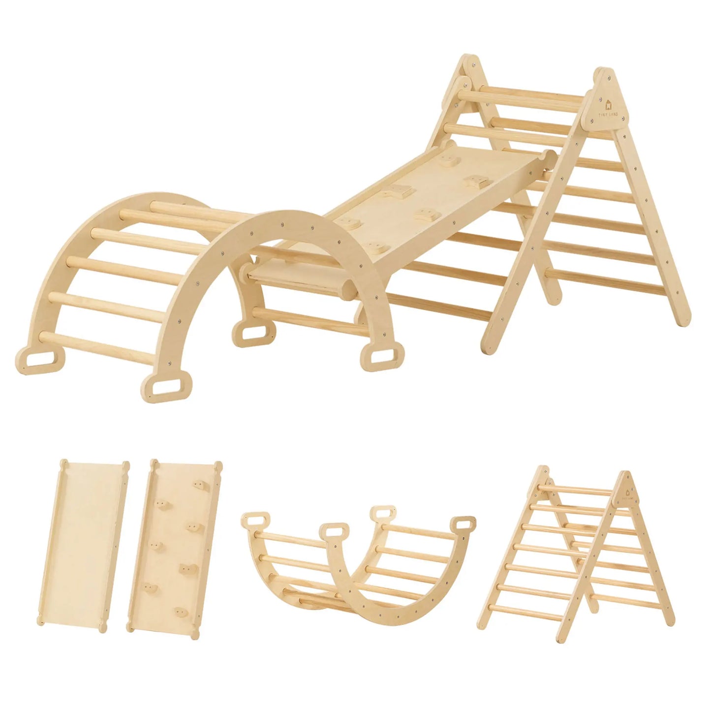 Tiny Land® 7-in-1 Montessori Climbing Set - TLTGPT006OW
