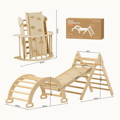 Tiny Land® 7-in-1 Montessori Climbing Set - TLTGPT006OW