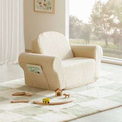 Tiny Land® Afternoon Couch —— Cream Kids Chair - TLHKKS001WT