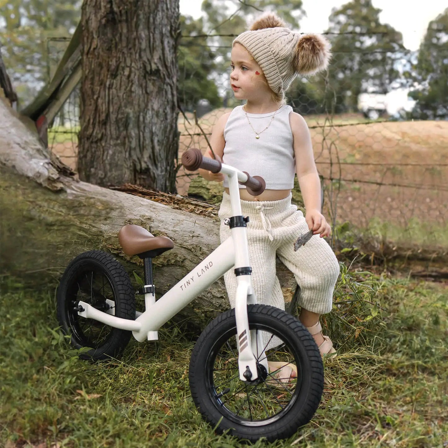 Tiny Land® Balance Bike - Milky White - SPTGBB002WT