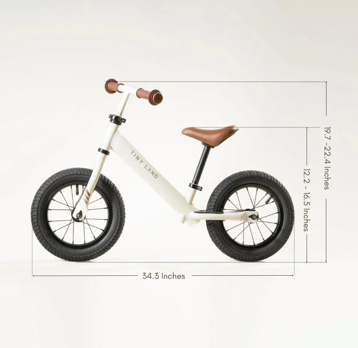 Tiny Land® Balance Bike - Milky White - SPTGBB002WT