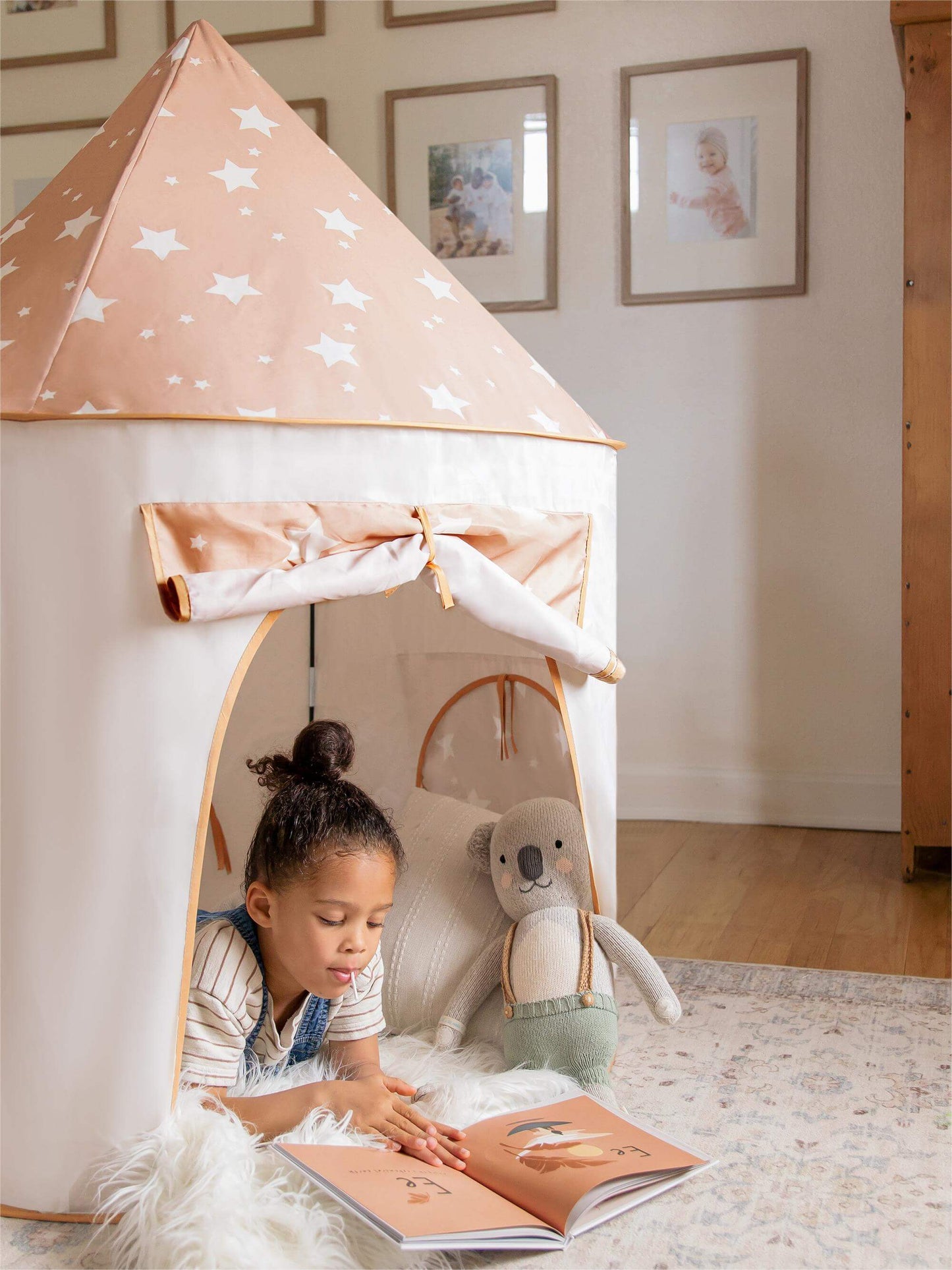 Tiny Land® Compact Adventure 3-in-1 Play Tunnel With no Balls - TLTGTT006BN