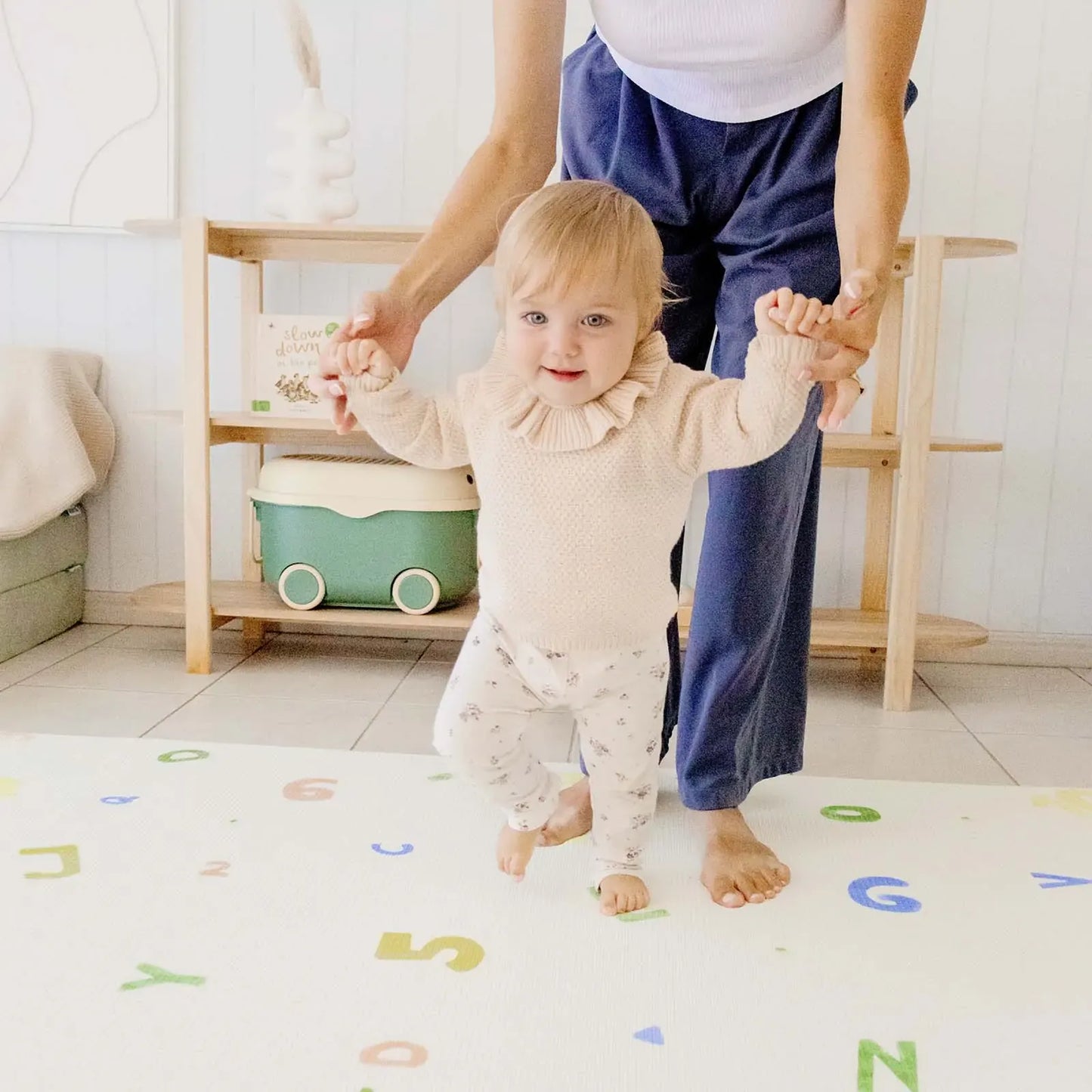 Tiny Land® Double-Sided Baby Playmat Alphabet Adventure - TLBAPM005VC