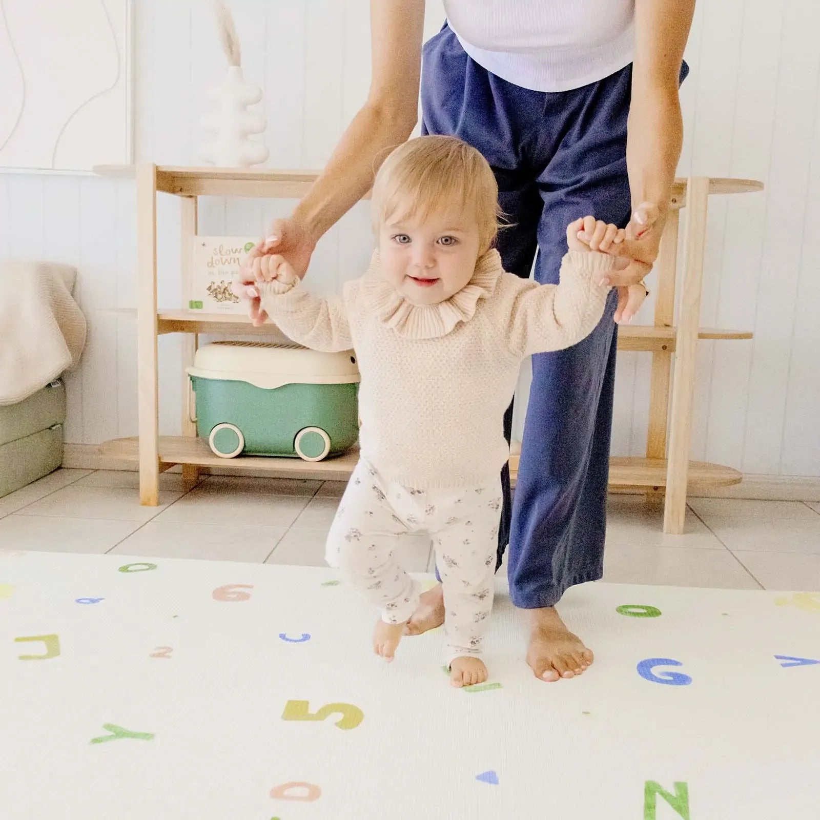 Tiny Land® Double-Sided Baby Playmat Alphabet Adventure - TLBAPM005VC