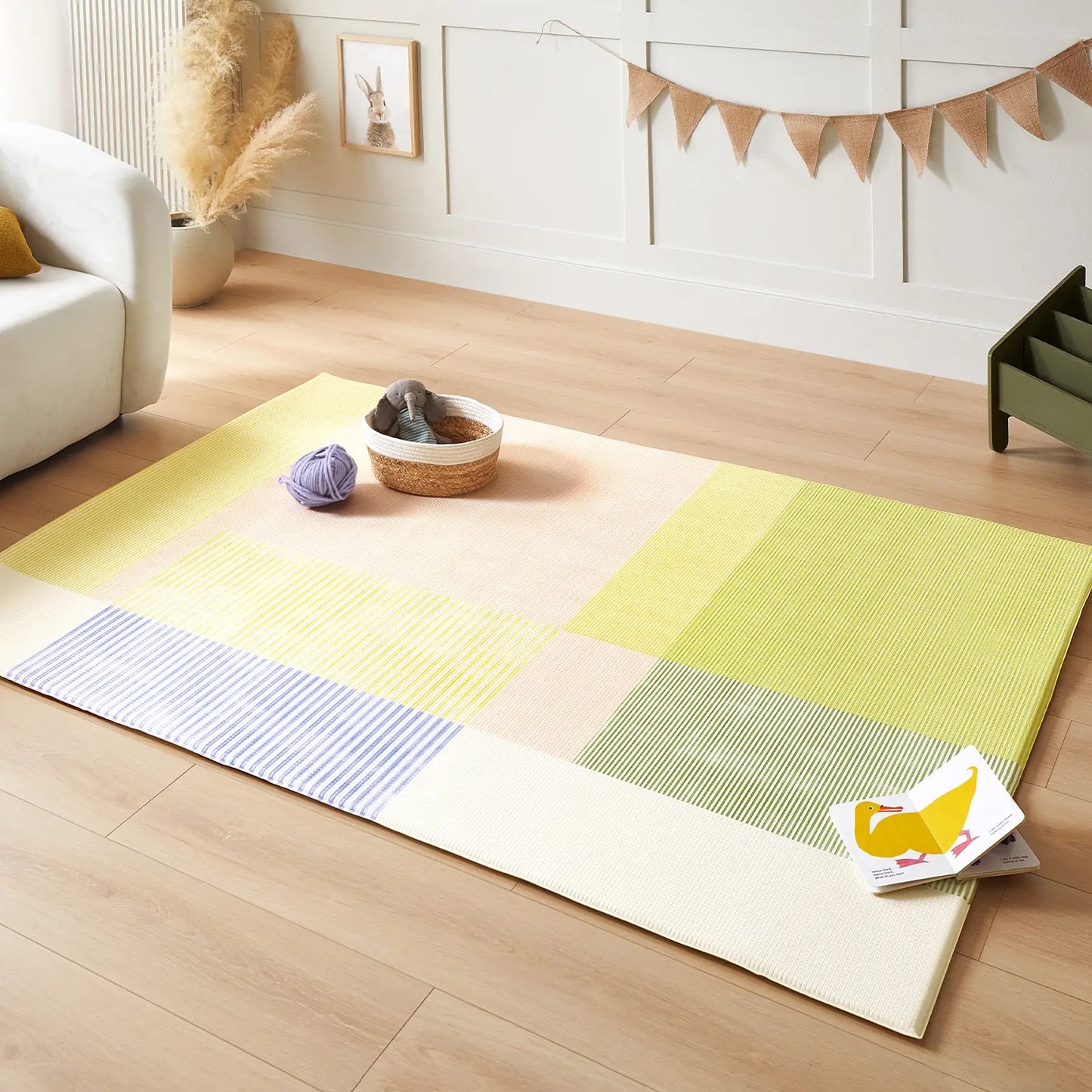 Tiny Land® Double-Sided Baby Playmat Alphabet Adventure - TLBAPM005VC