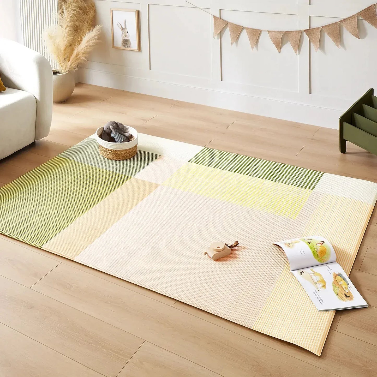 Tiny Land® Double-Sided Baby Playmat Smiley Quest - TLBAPM006MC