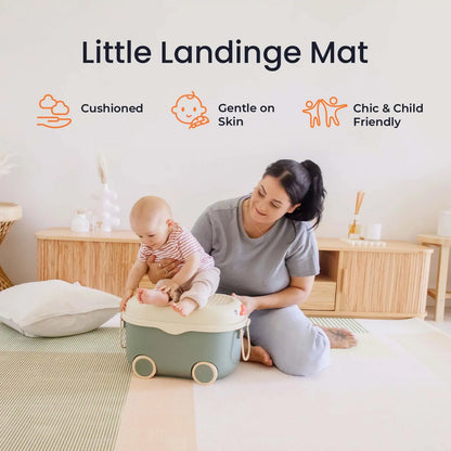 Tiny Land® Double-Sided Baby Playmat Smiley Quest - TLBAPM006MC