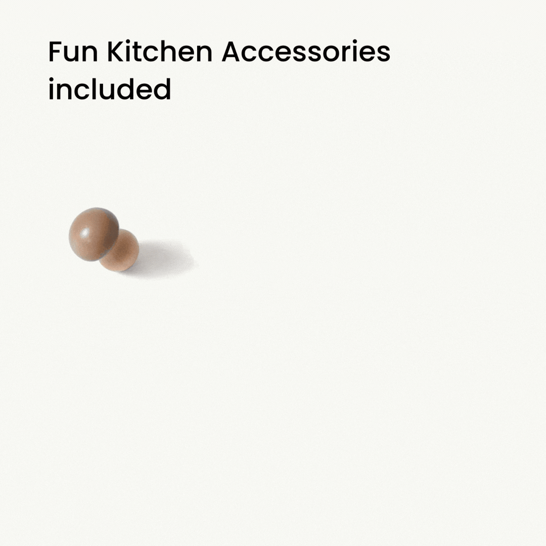 Tiny Land® Honey Kitchenette - Little Chef's First Kitchen - TLTGPK003WT