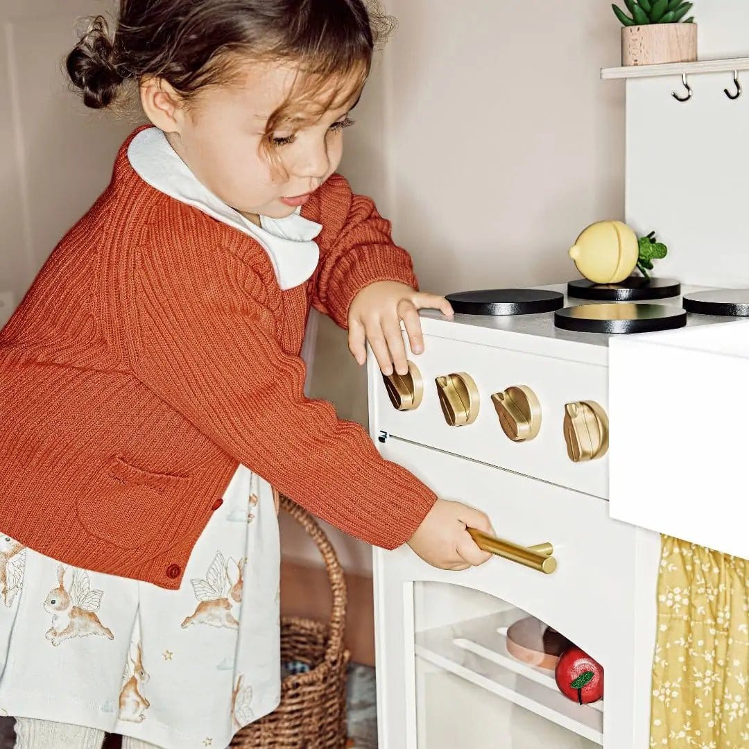 Tiny Land® Honey Kitchenette - Little Chef's First Kitchen - TLTGPK003WT