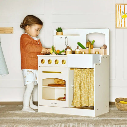 Tiny Land® Honey Kitchenette - Little Chef's First Kitchen - TLTGPK003WT