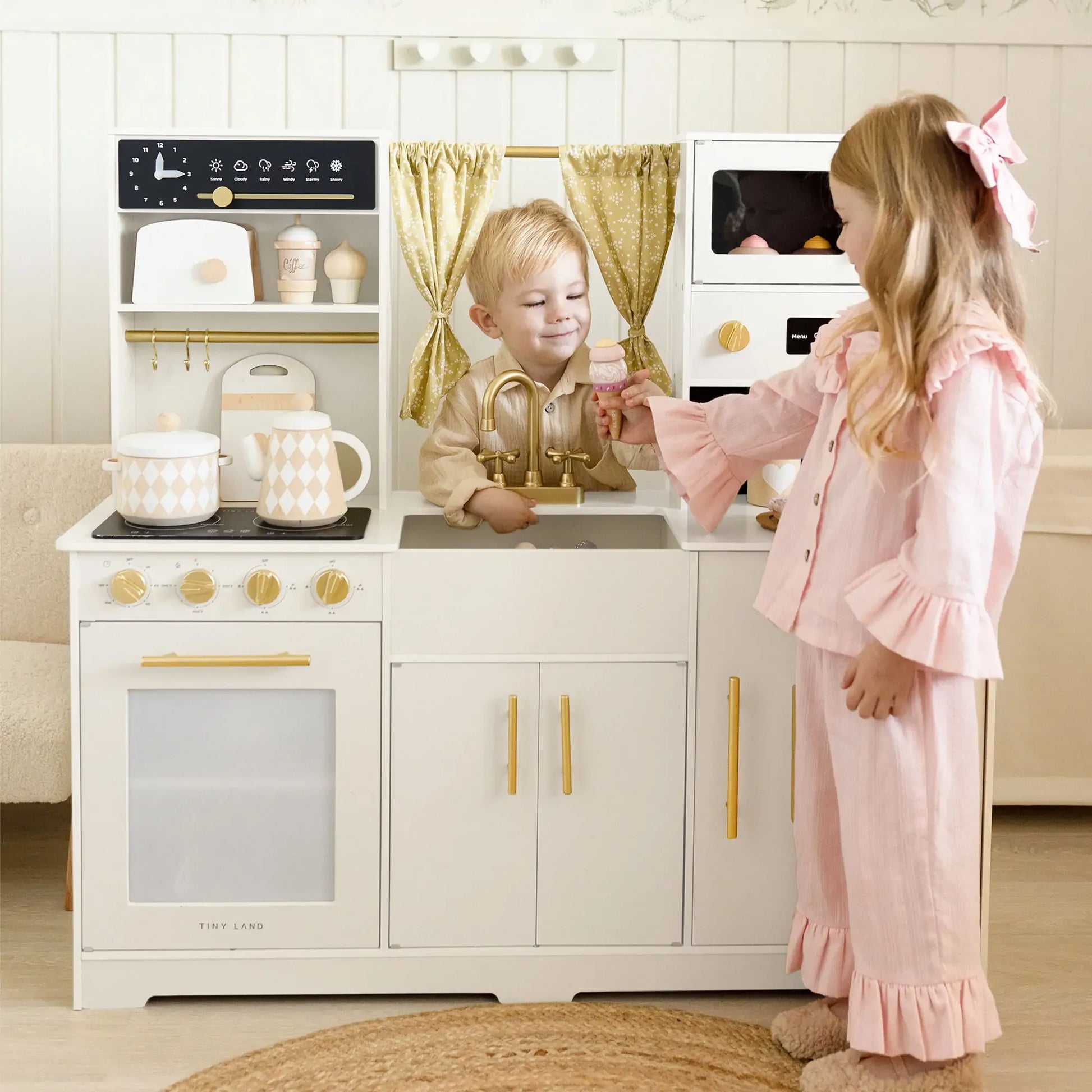 Tiny Land® Iconic Play Kitchen - Cream - PK0002