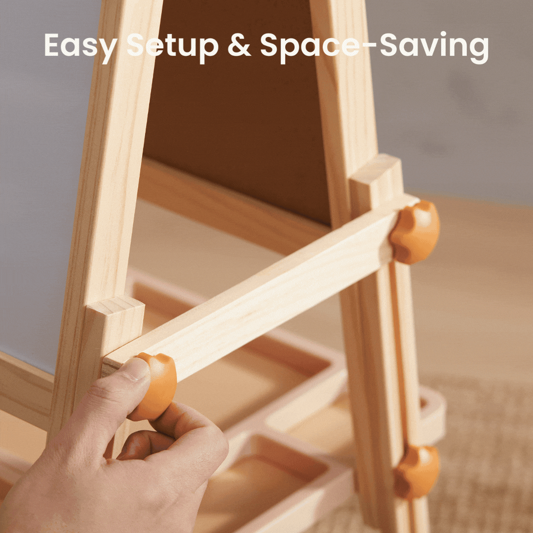 Tiny Land® Magnitales Easel for Kids - TLTGES002BG
