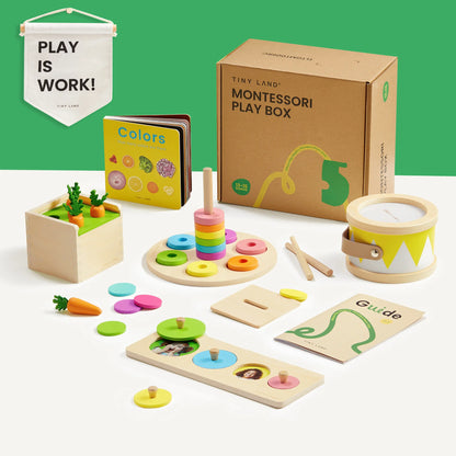 Tiny Land® Montessori Toys Set for Toddlers (13-15 month) - TLTGMT006RC