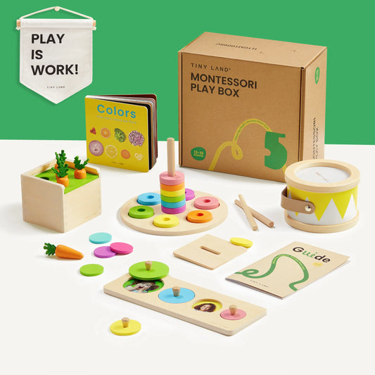 Tiny Land® Montessori Toys Set for Toddlers (13-15 month) - TLTGMT006RC