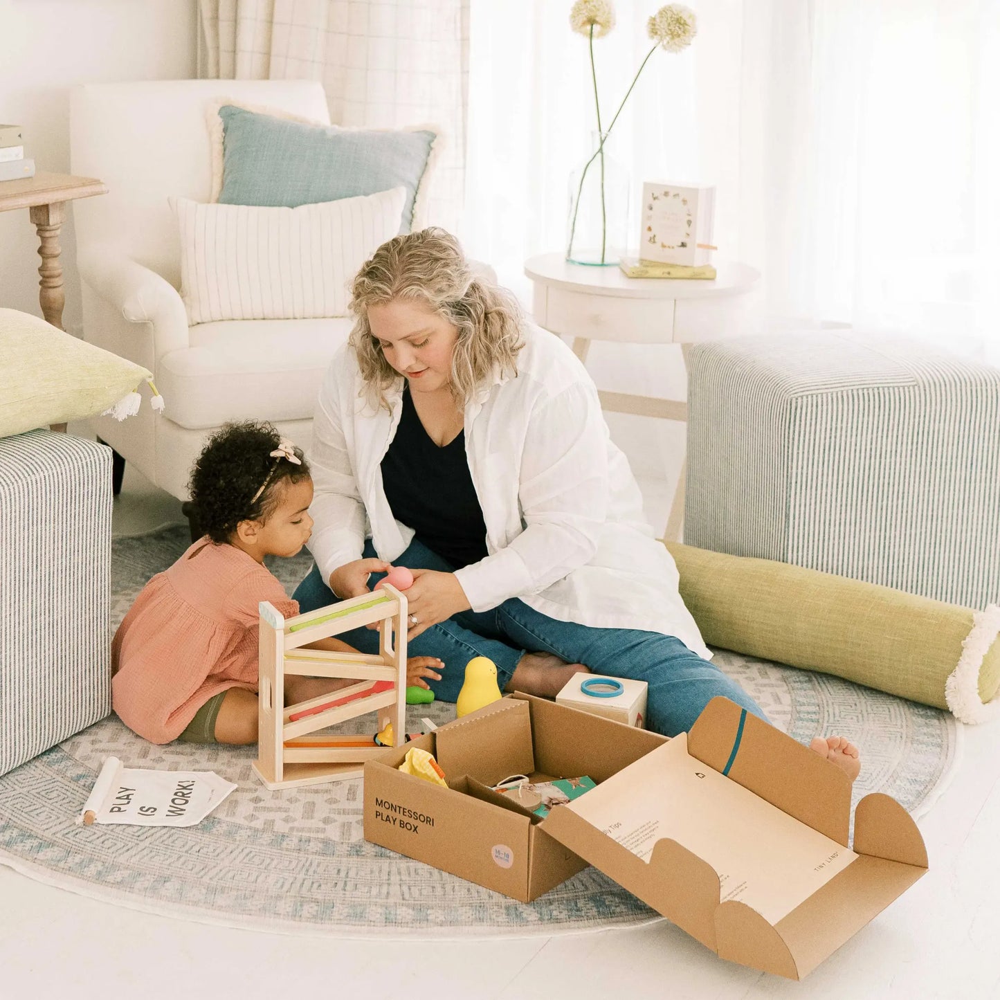 Tiny Land® Montessori Toys Set for Toddlers (16-18 month) - TLTGMT007RC