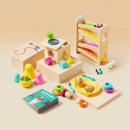 Tiny Land® Montessori Toys Set for Toddlers (16-18 month) - TLTGMT007RC