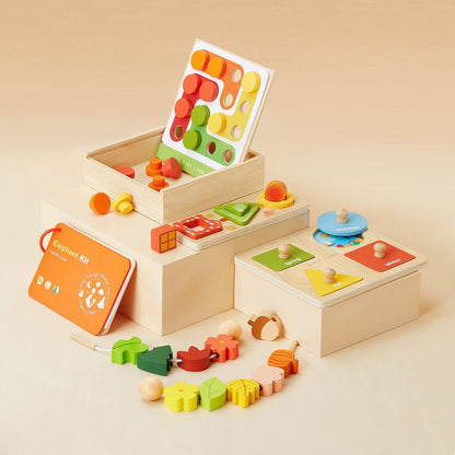 Tiny Land® Montessori Toys Set for Toddlers (18-24month) - TLTGMT003