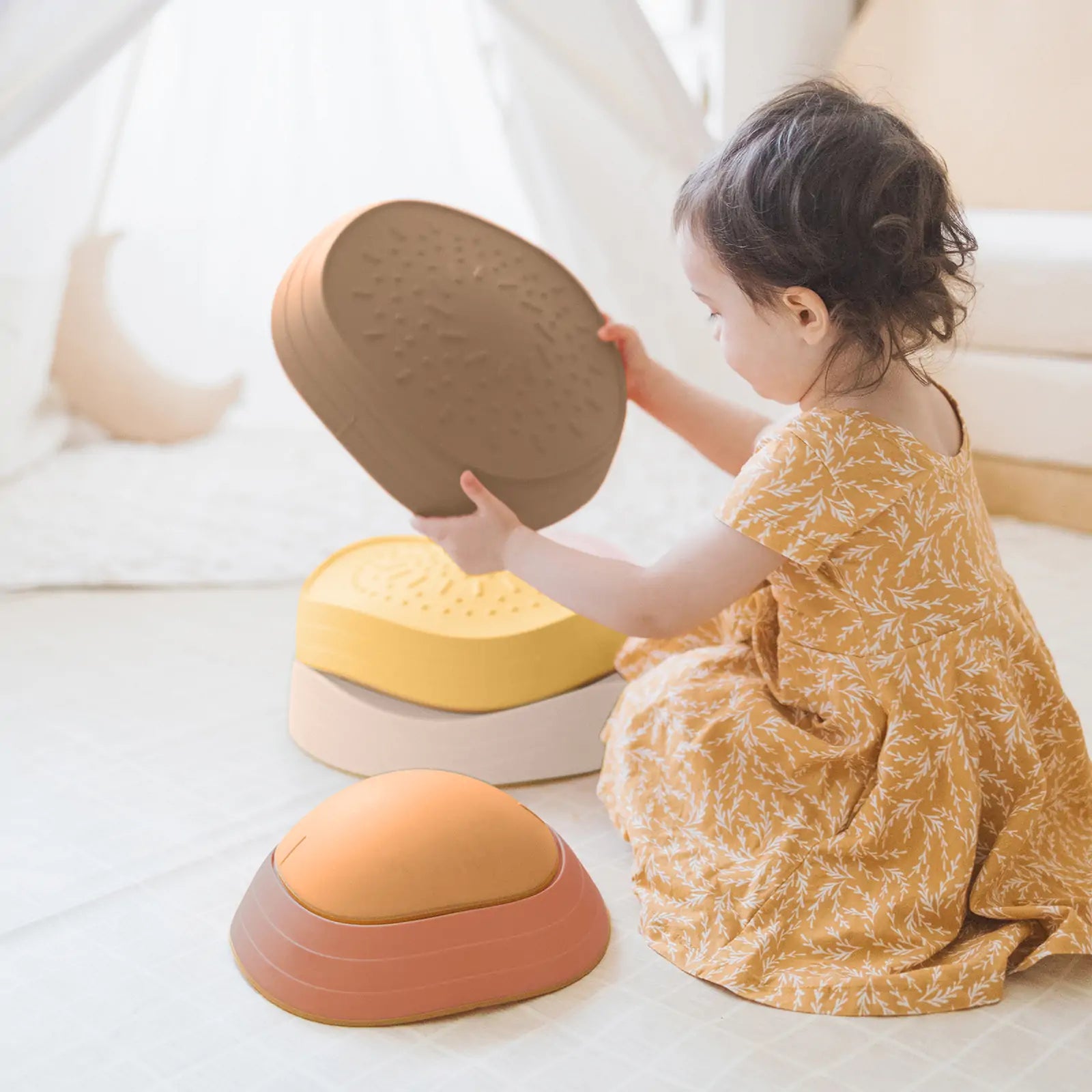 Tiny Land® Stepping Stones - Sunset Hues - TLTGSS001YL
