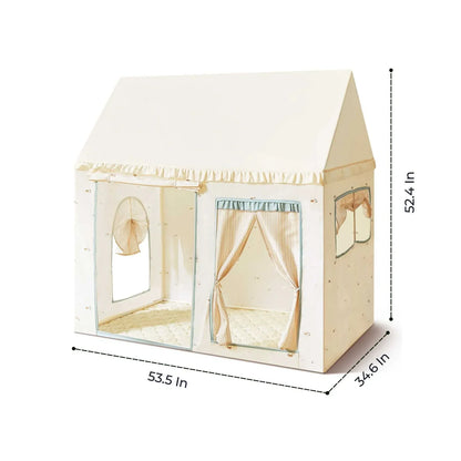 Tiny Land® Sweet Citrus Kid's Play Tent - Creamy white/blue - TLTGTT012BU