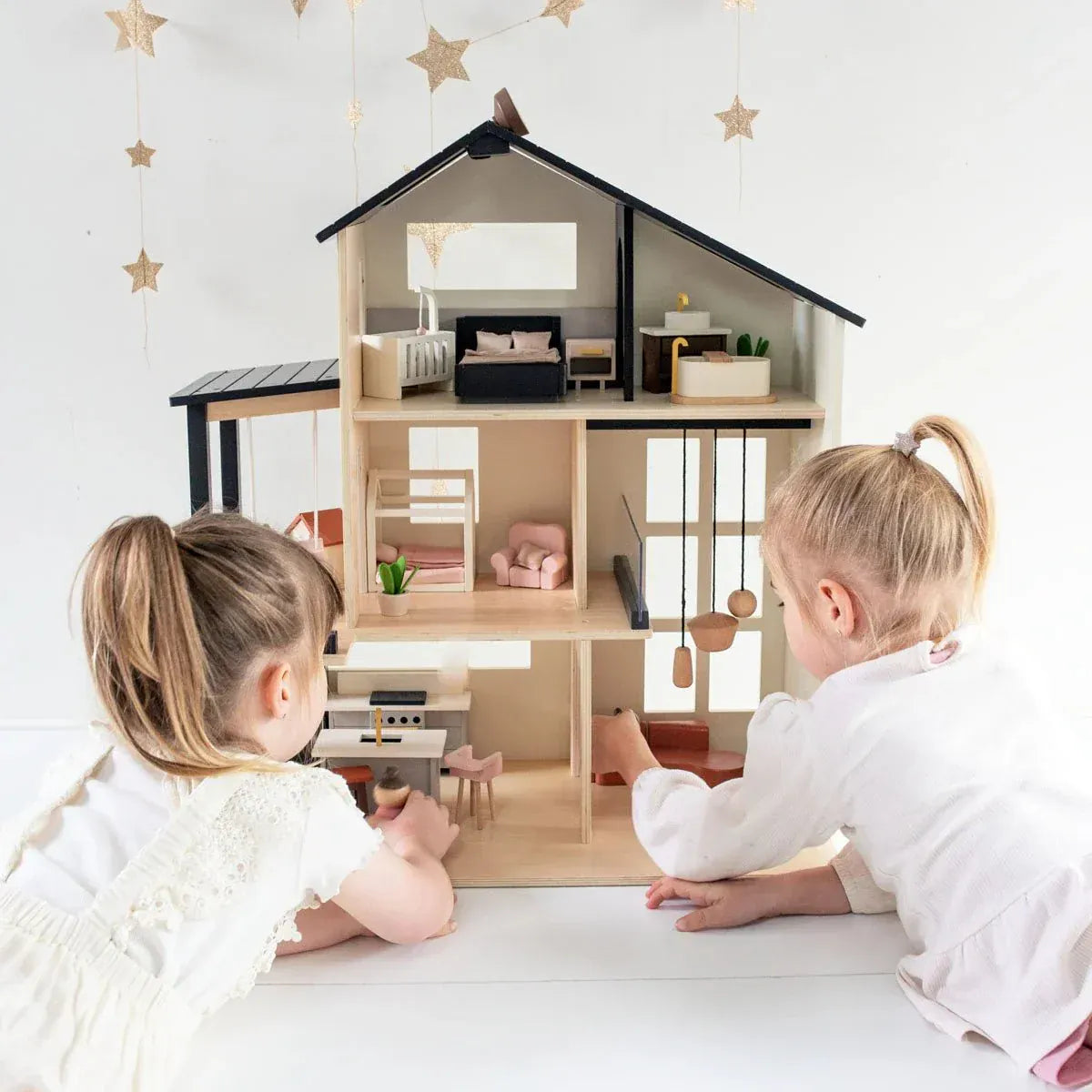 Tiny Land® Sweetwood Edge Dollhouse - TLTGDH002BK
