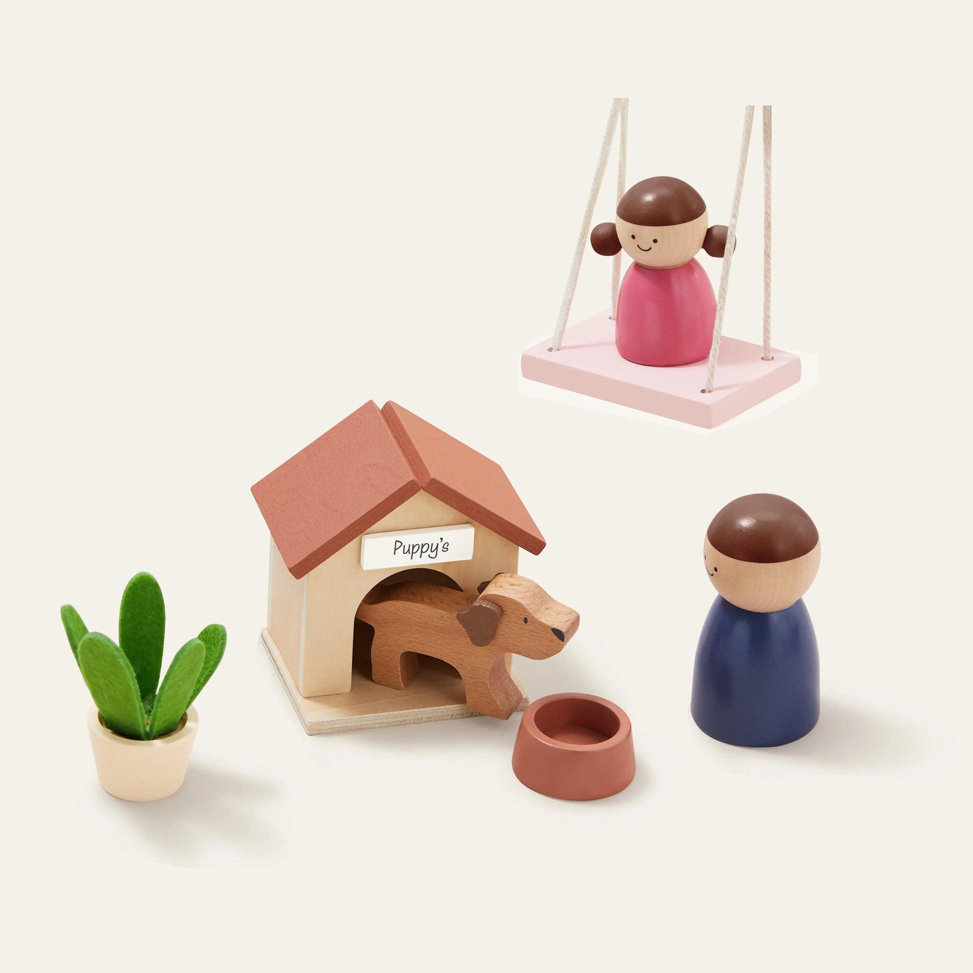 Tiny Land® Sweetwood Edge Dollhouse - TLTGDH002BK