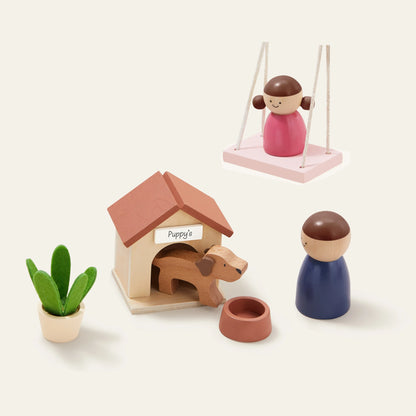 Tiny Land® Sweetwood Edge Dollhouse - TLTGDH002BK