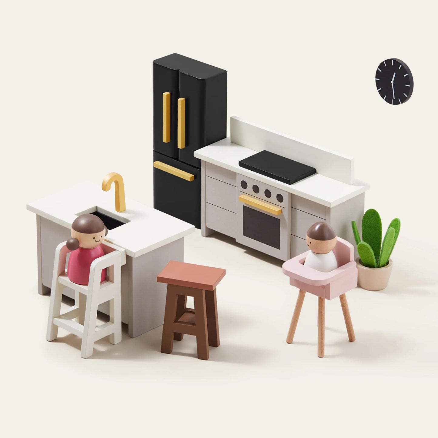 Tiny Land® Sweetwood Edge Dollhouse - TLTGDH002BK