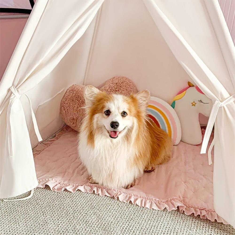 Tiny Land® Teepee for Kids with Mat - TLTGTP003