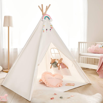 Tiny Land® Teepee for Kids with Mat - TLTGTP003